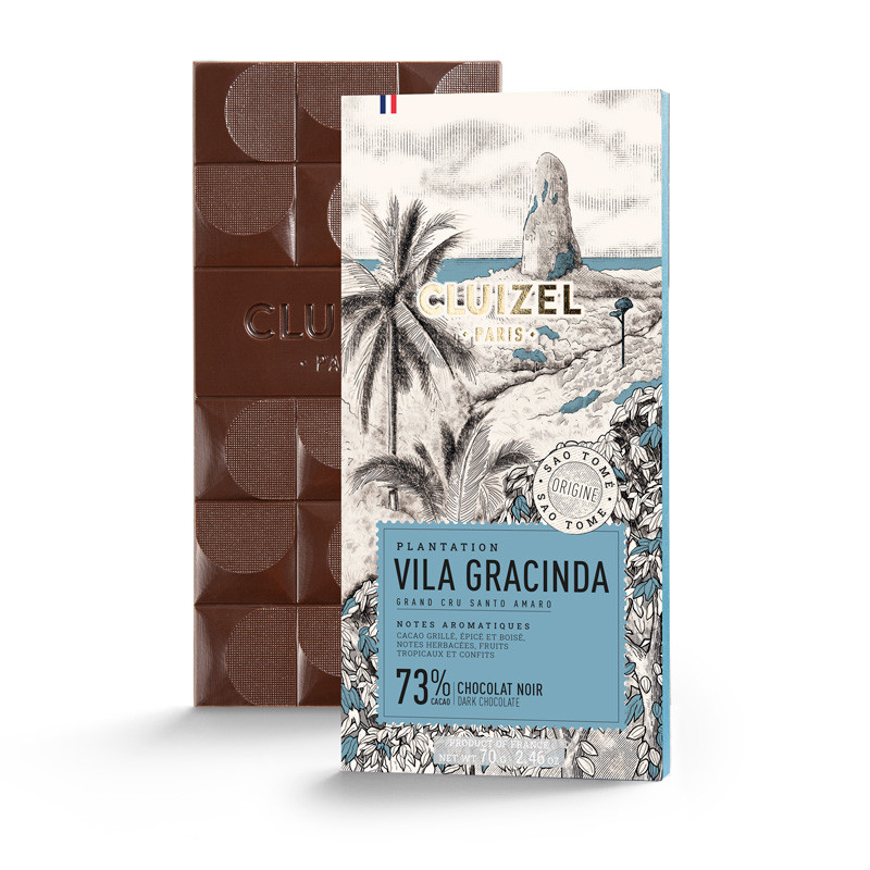 MICHEL CLUIZEL | Dunkle Schokolade «Plantation Vila Gracinda» 73% | 70g