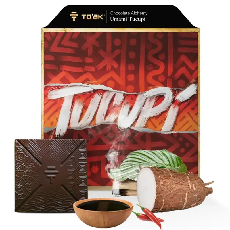 TO'AK | Schokolade »Chocolate Alchemy Umami Tucupi« 65% | 56g
