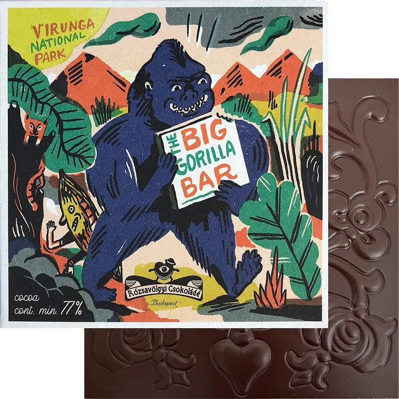 Big Gorilla Bar Schokolade von Rózsavölgyi Schokolade