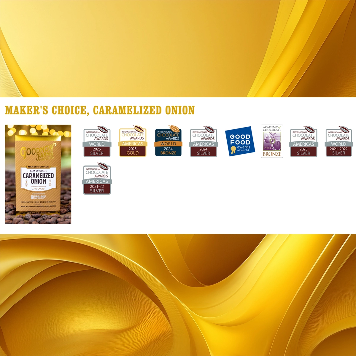 Beste Bean-to-Bar Schokolade El Carmen 77 % von Goodnow Farms