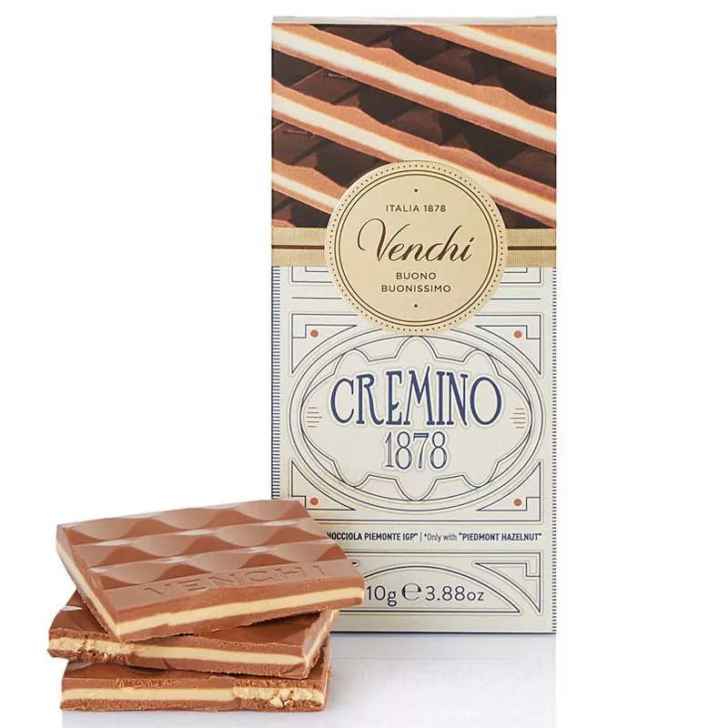 VENCHI | Nougatschokolade »Cremino 1878« | 110g Cremino 1878 Schichtnougat Schokolade von Venchi