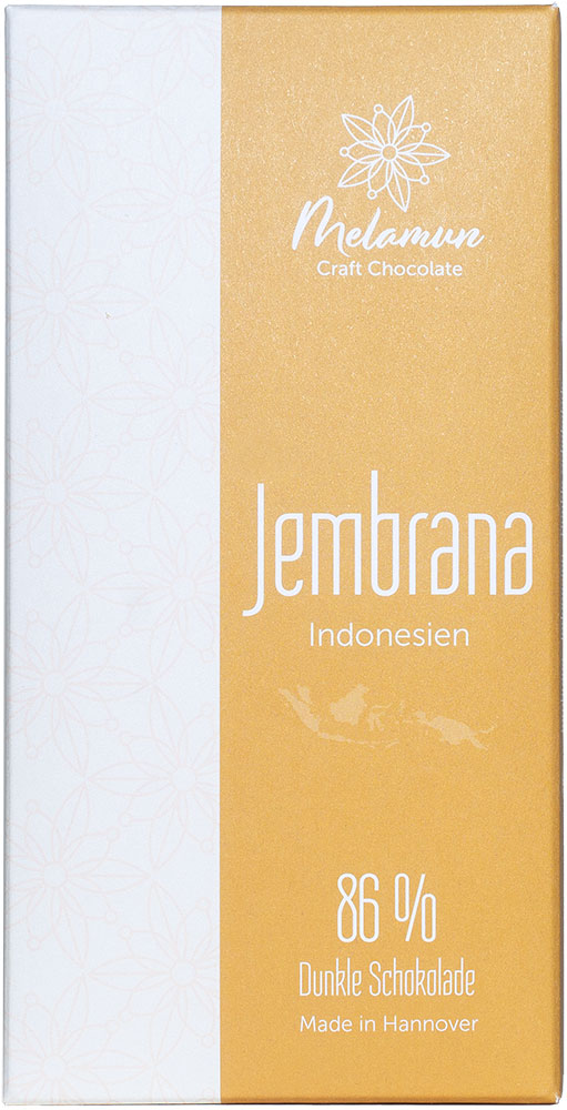 MELAMUN | Dunkle Schokolade »Jembrana - Indonesien« 86% | 70g