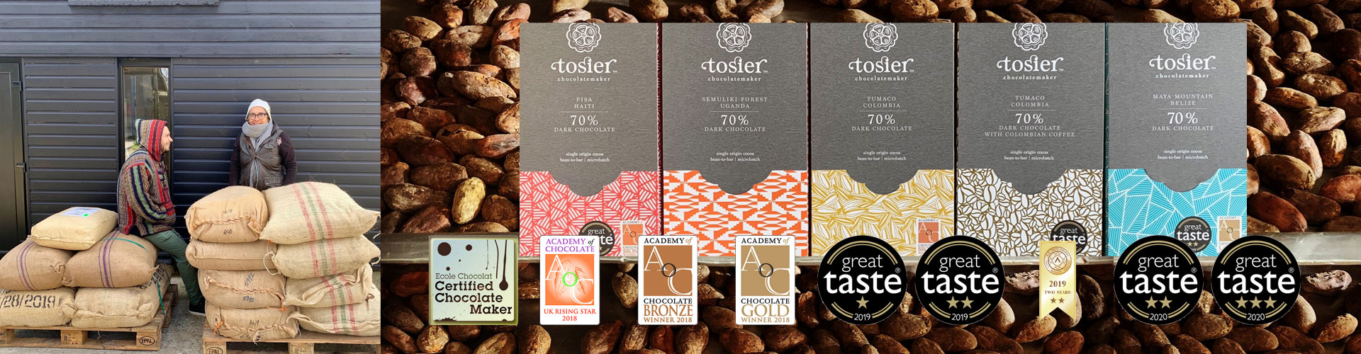 Tosier TOSIER Bean-to-Bar Schokoladen