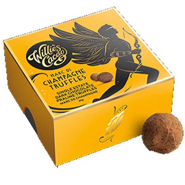 WILLIE's Cacao | Champagne Trüffel »Champagne Truffles« | 28g
