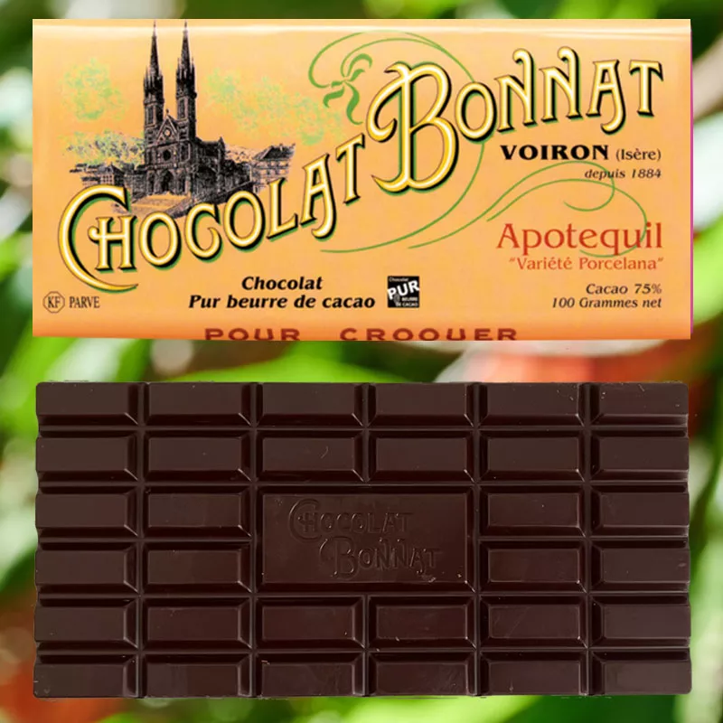 Apotequil Schokolade Porcelana von Bonnat