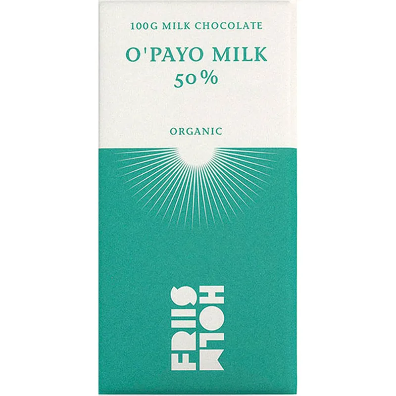 Beste Milchschokolade O' Payo Milk von Friis Holm Bio