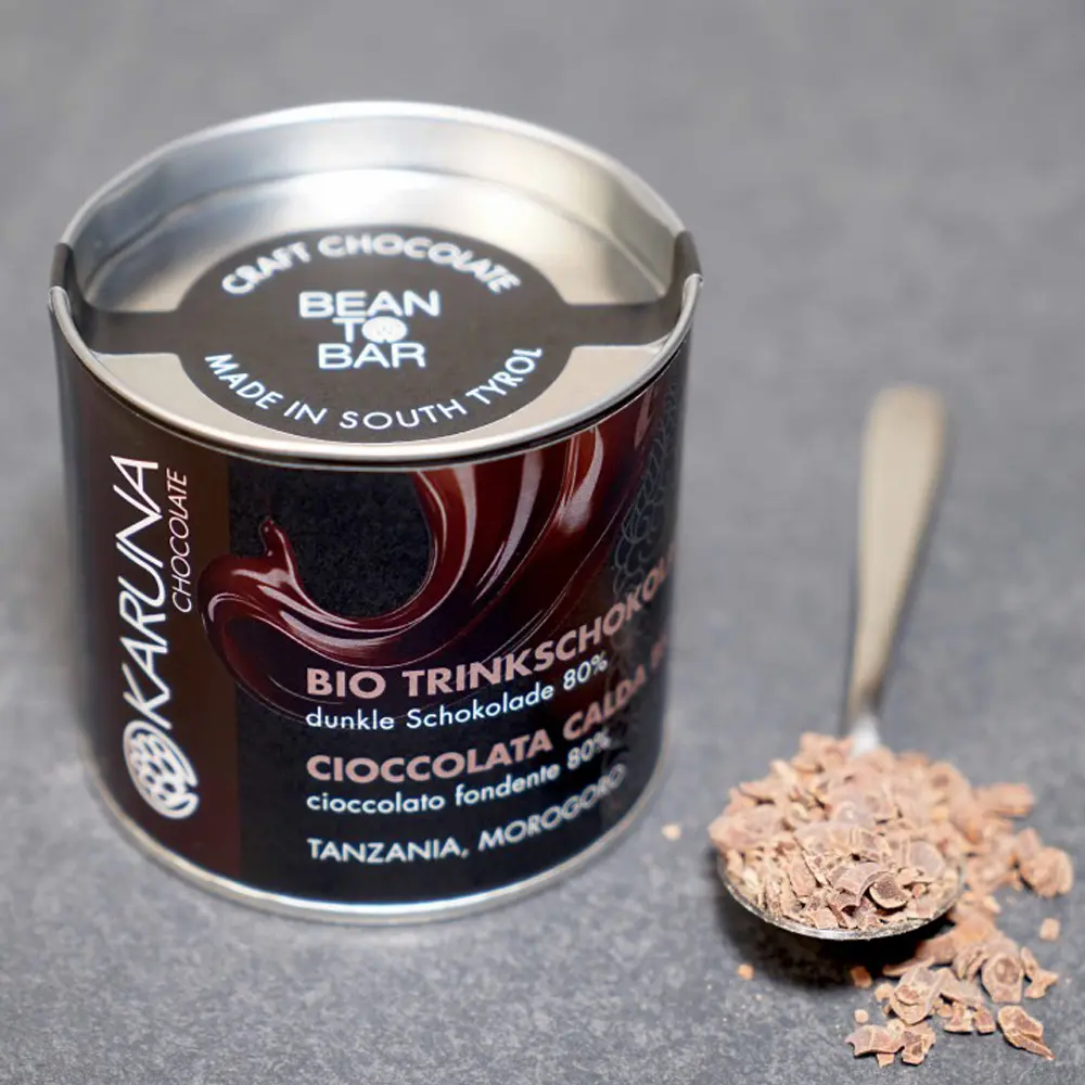 Tanzania Trinschokolade von Karuna italien