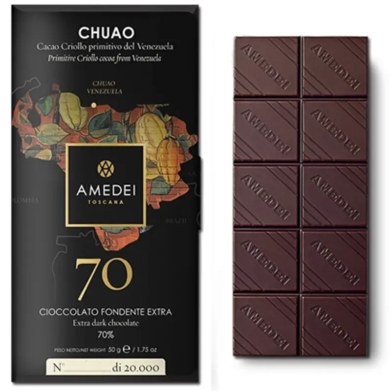 AMEDEI | Dunkle Schokolade »Chuao« 70% Chuao Schokolade von Amedei Italien