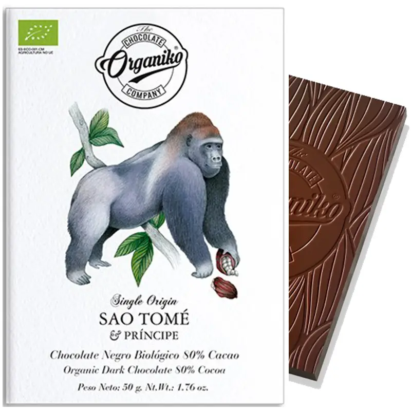 Sao Tome Principe Schokolade von Chocolate Organiko