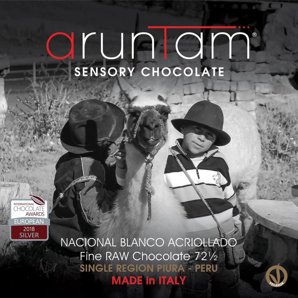 ARUNTAM | Dunkle Schokolade »Nacional Blanco Acriollado« Piura Peru  72,5% | 50g