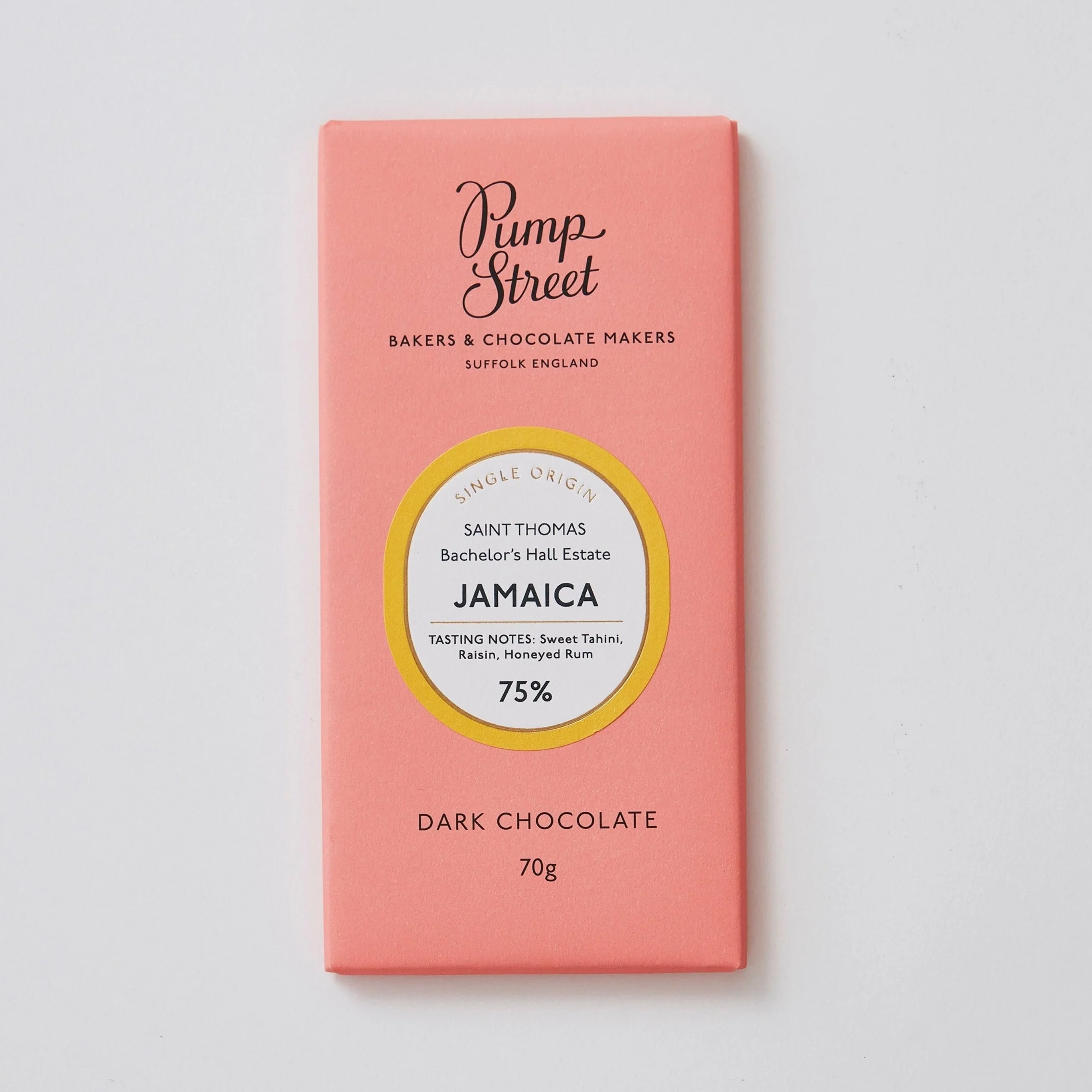 Pump Street Chocolate Jamaica 75 % – dunkle Bean-to-Bar-Schokolade aus Trinitario-Kakao