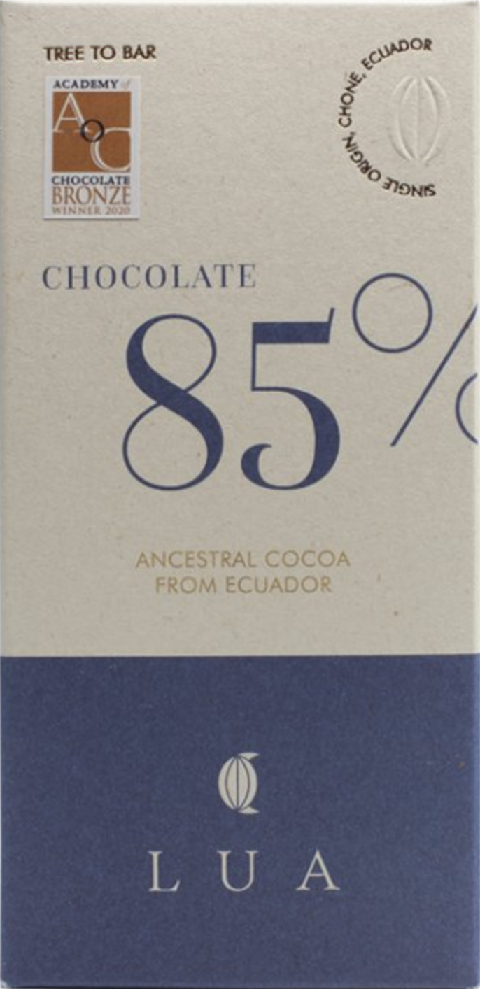 LUA Chocolate | Schokolade »Ecuador« 85% | 50g