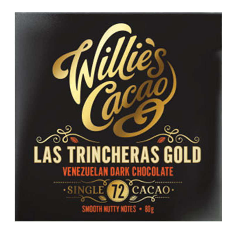 WILLIE's Cacao | Dunkle Schokolade »Venezuela – Las Trincheras Gold« 72% | 50g