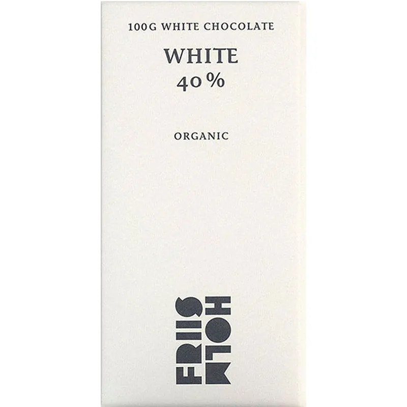 Friis Holm Weiße Schokolade White bio