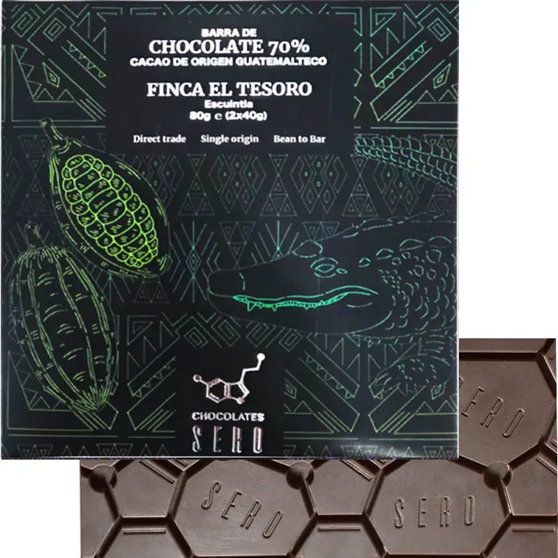 Chocolate 70% Finca el Tresoro von Sero Guatemala