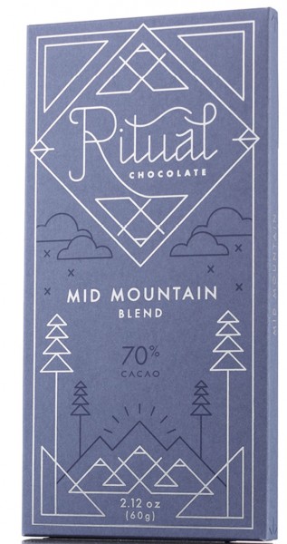 RITUAL Chocolate | Schokolade »Mid Mountain Blend« 70% | 60g MHD 31.07.2022