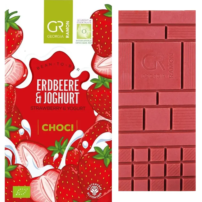 Erdbeer Joghurts Choci Schokolade von Georgia Ramon