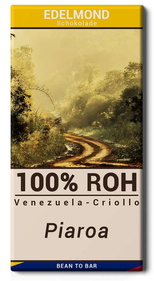 EDELMOND Rohschokoladen | Kakaomasse Venezuela »Criollo Piaroa« 100% | 73g MHD 28.05.2023