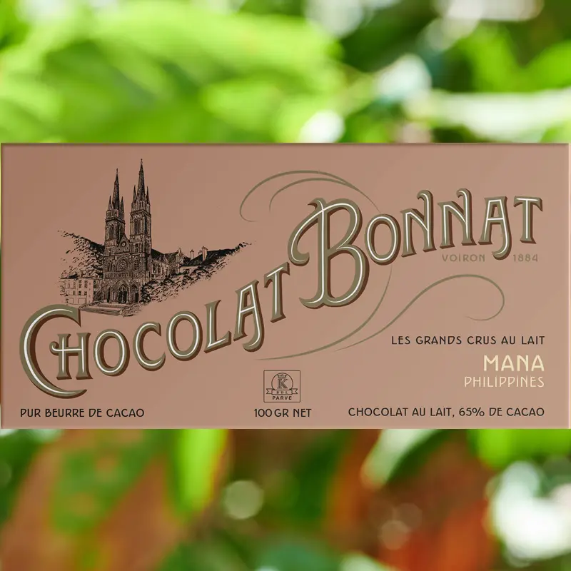 Neue Milchschokolade von Bonnat Mana Philippines