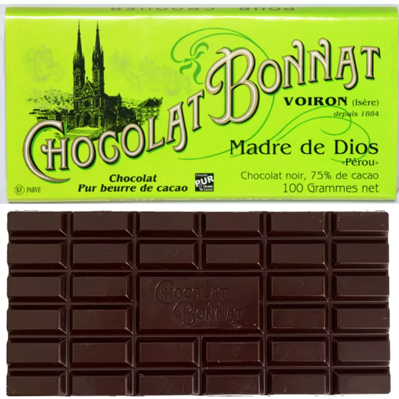 Madre de Dios Schokolade Peru von Bonnat