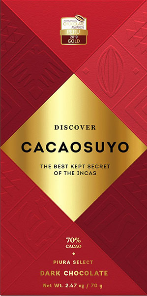 CACAOSUYO | Schokolade »Piura Selection Peru« 70% | 70g