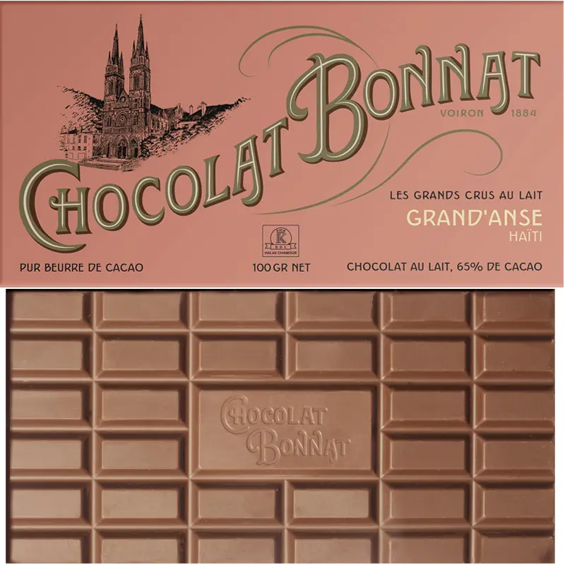 Grand Anse Milchschokolade Haiti neue Sorte von Bonnat Chocolate
