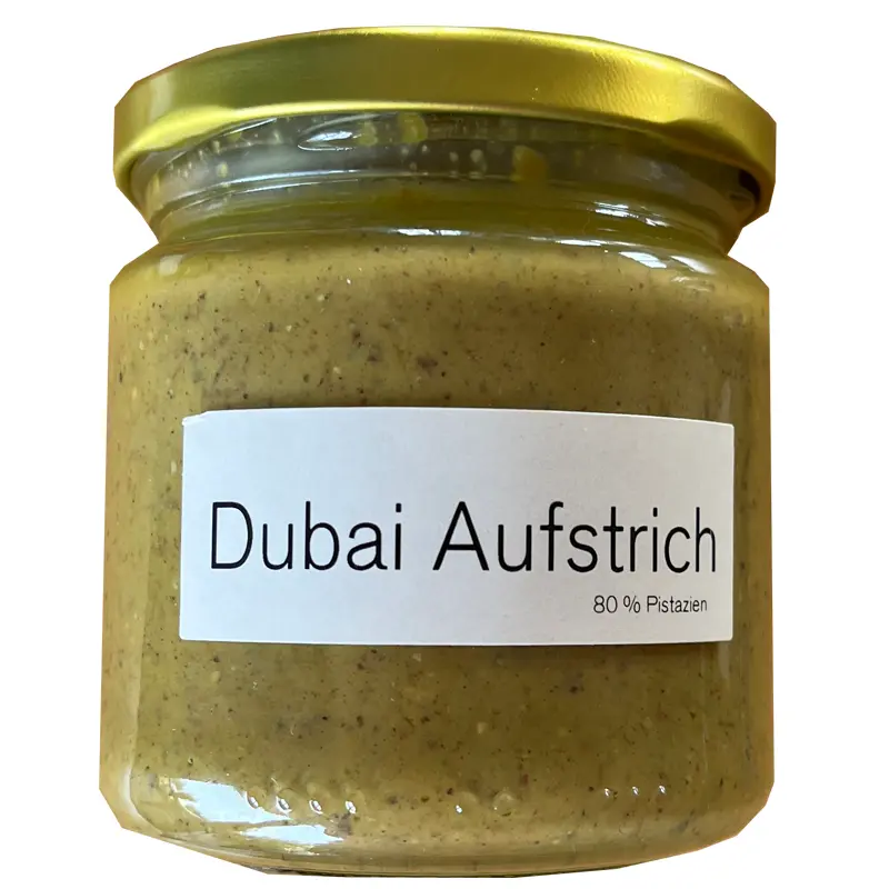 Brotaufstrich Dubai von Schell Schokoladen 