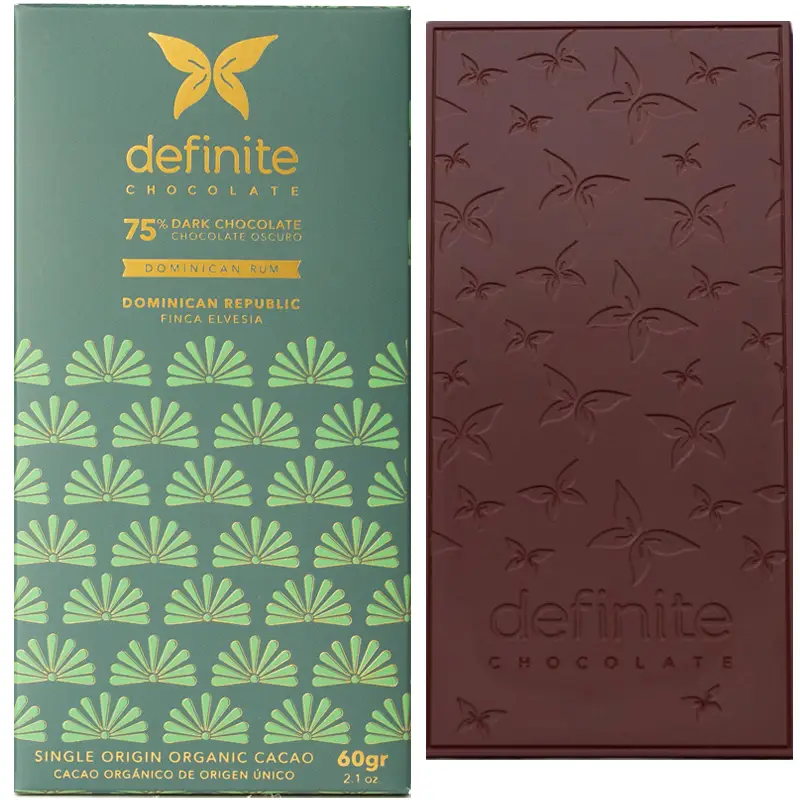 Schokoladen aus der Dominikanischen republik con Definite Chocolate
