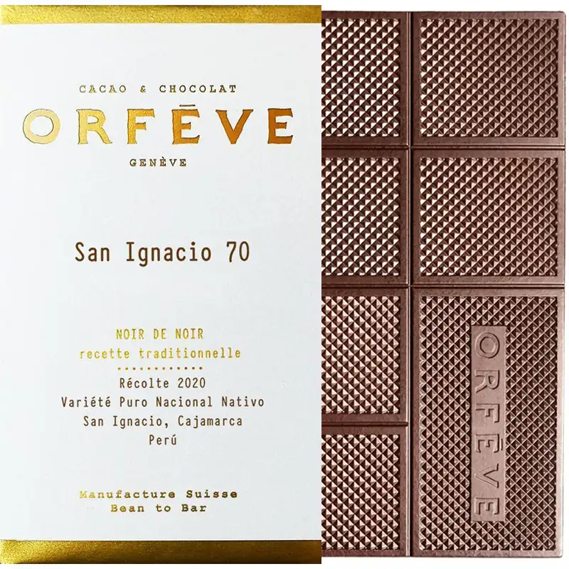 San Ignacio 70% Schokolade von Orfeve