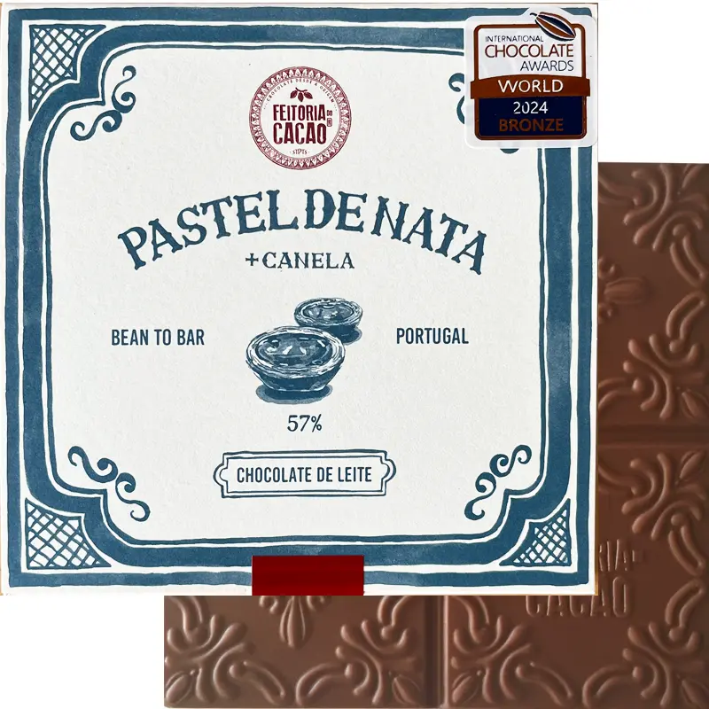 Pasteldenata Schokolade von Feitoria do Cacao